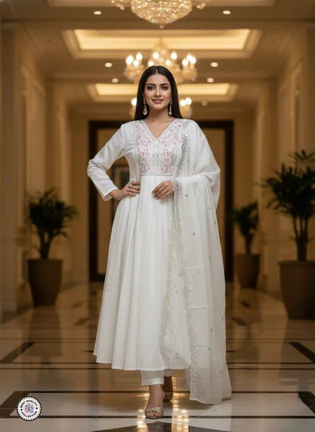 KF 1124 Kalaai Chanderi Silk Online Kurti With Bottom Dupatta Wholesale
